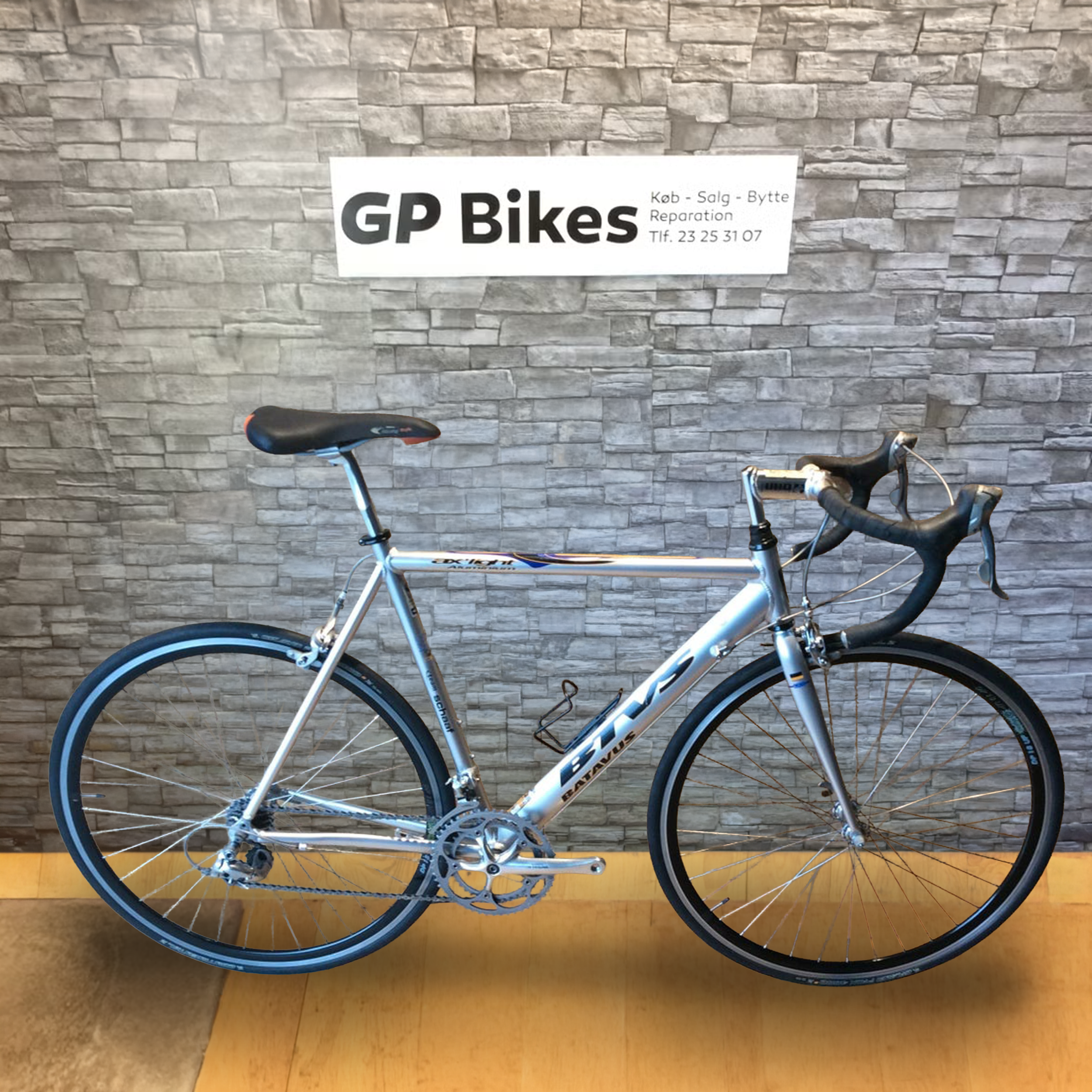 Batavus AX-Light – Herre Racer, Alu, str. 57 cm, Shimano Ultegra 18 gear, årg. 1999 (Retro)