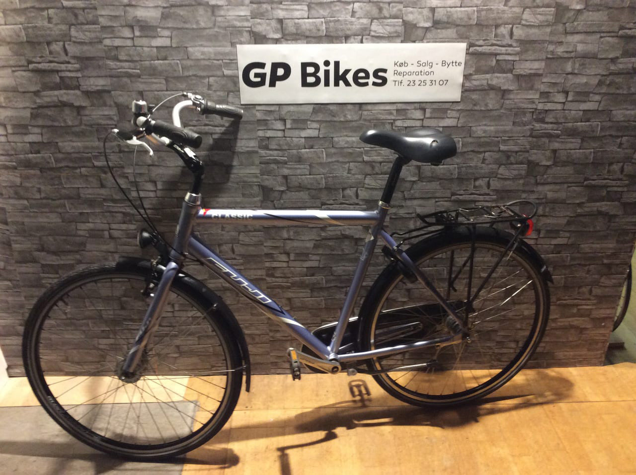 Fuji Classic Herre Citybike – Shimano 7 gear, 58 cm