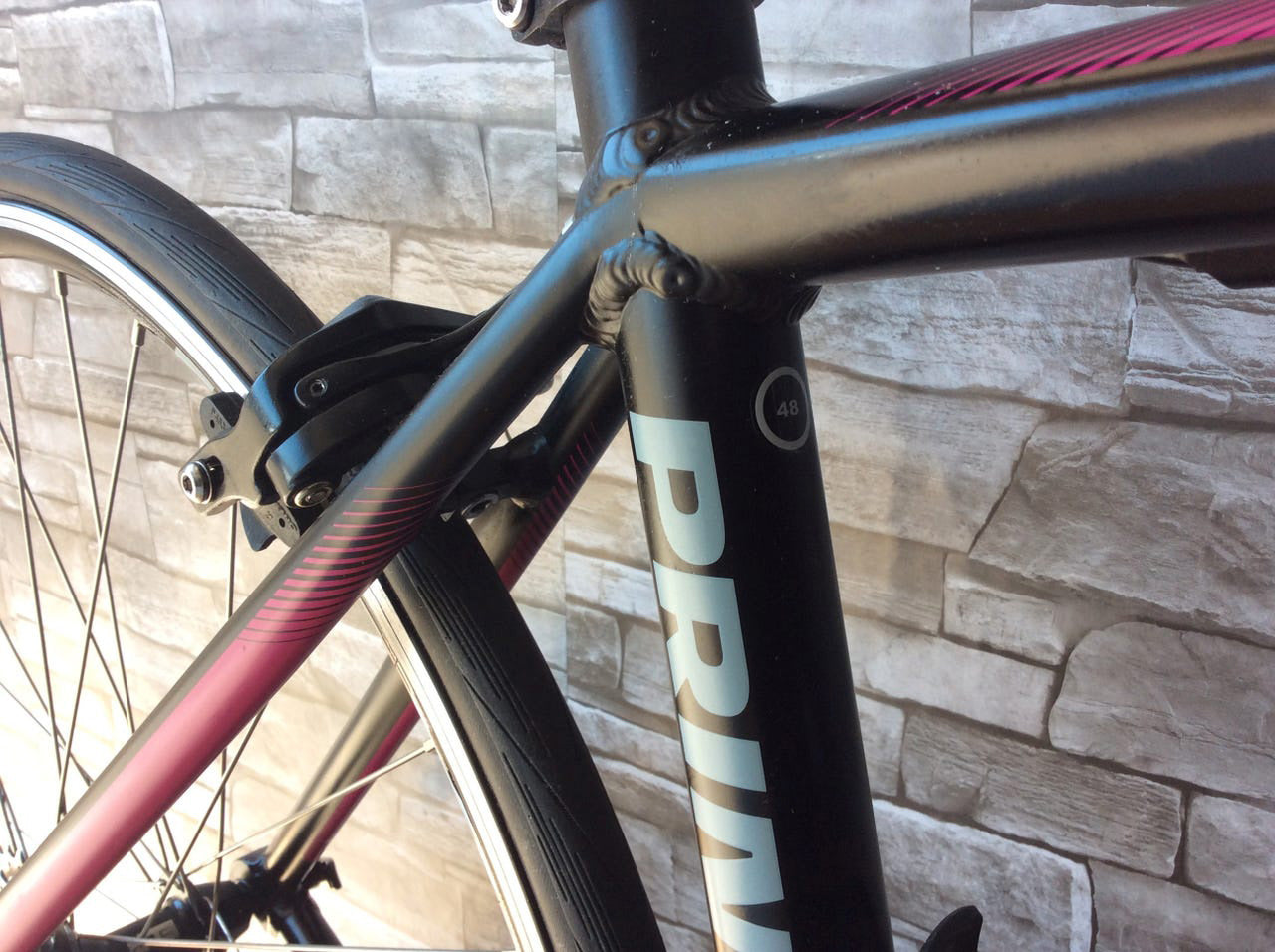 Principia Evolve A6.3 Aura – Dame Racer, Alu, str. 48 cm, Shimano Claris 16 gear, årg. 2016