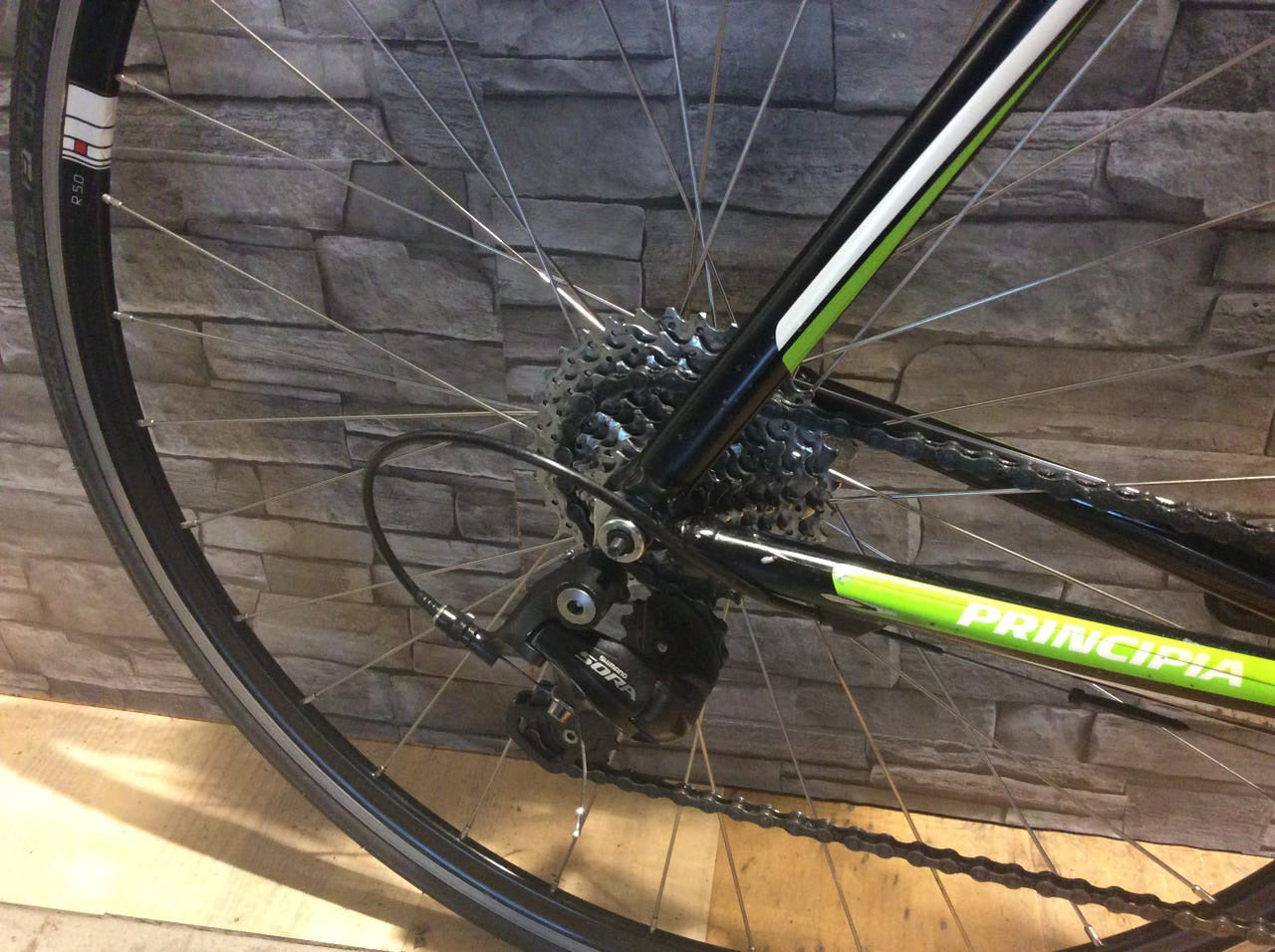 Principia RSL Team Herre Racer – Shimano Sora 18 gear, 55 cm, 2014