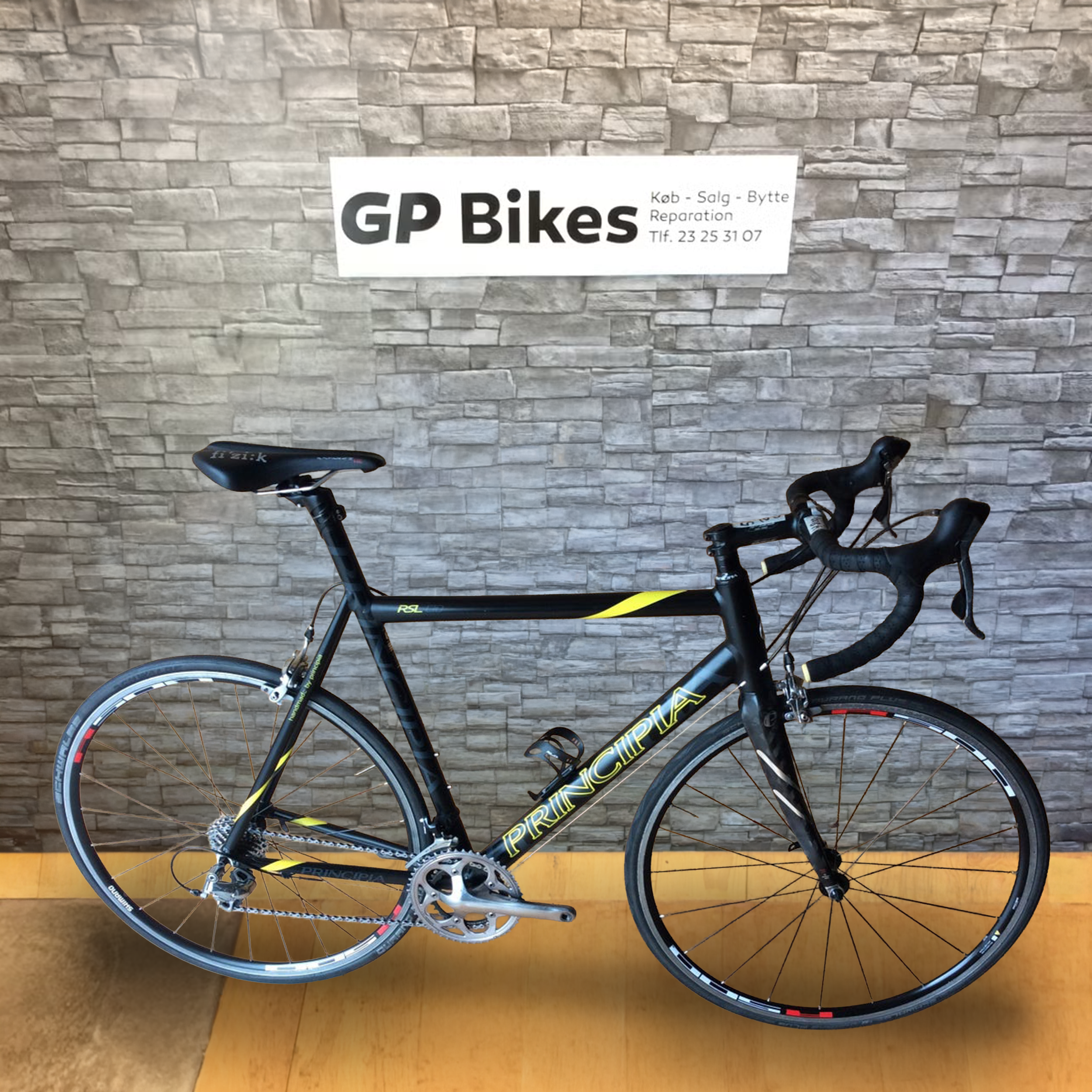 Principia RSL – Herre Racer, Alu, str. 57 cm, Shimano 105 20 gear, årg. 2011