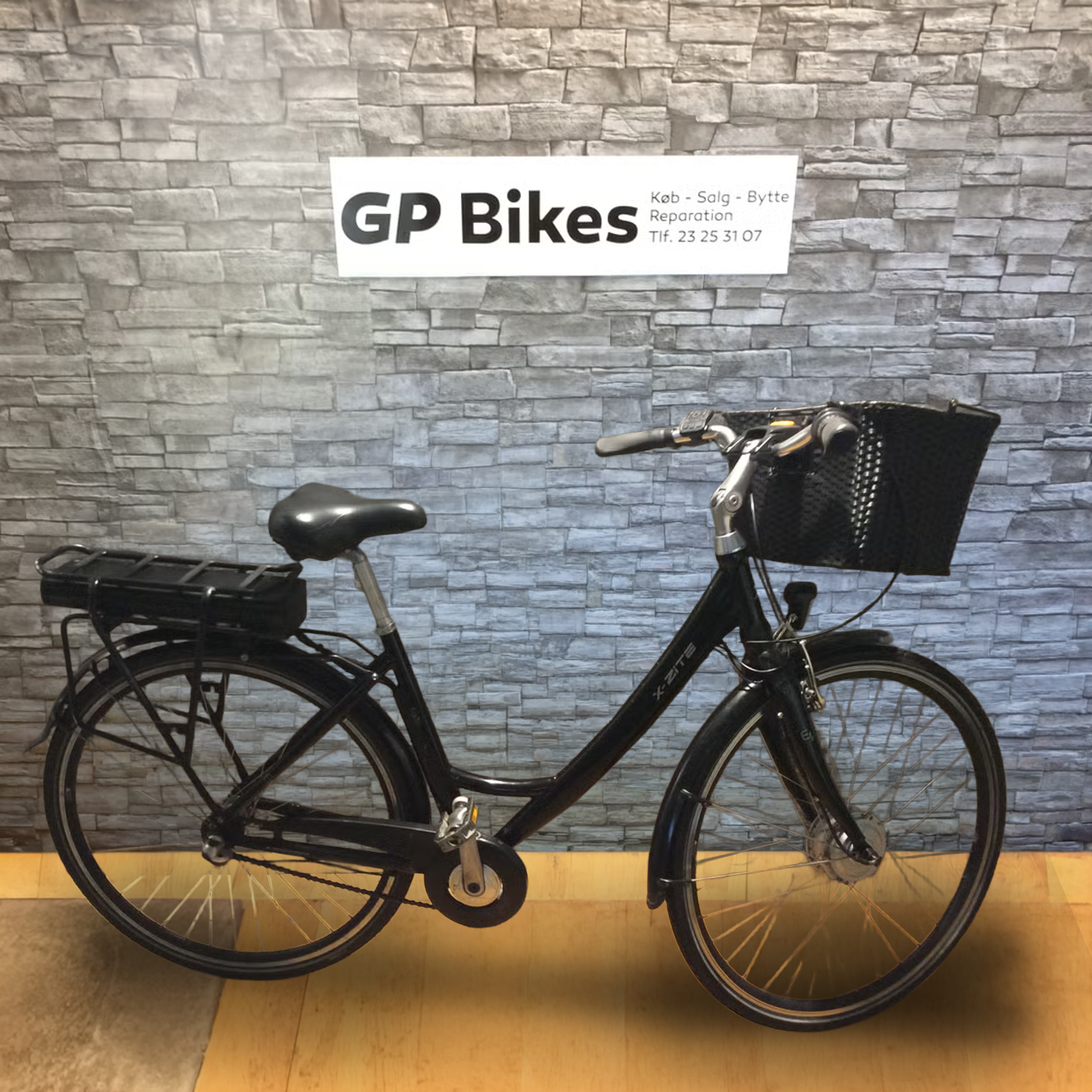 X-Zite Dame El-cykel – Shimano 3 gear